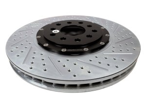 Chevrolet Corvette Grand Sport Brake Rotors (2) - Front - Baer Brakes - Eradispeed+ Slotted/Drilled/Zinc Plated - `10-`13 Chevrolet Corvette Grand Sport Brake Rotors (2) - Front - Baer Brakes - Eradispeed+ Slotted/Drilled/Zinc Plated - `10-`13